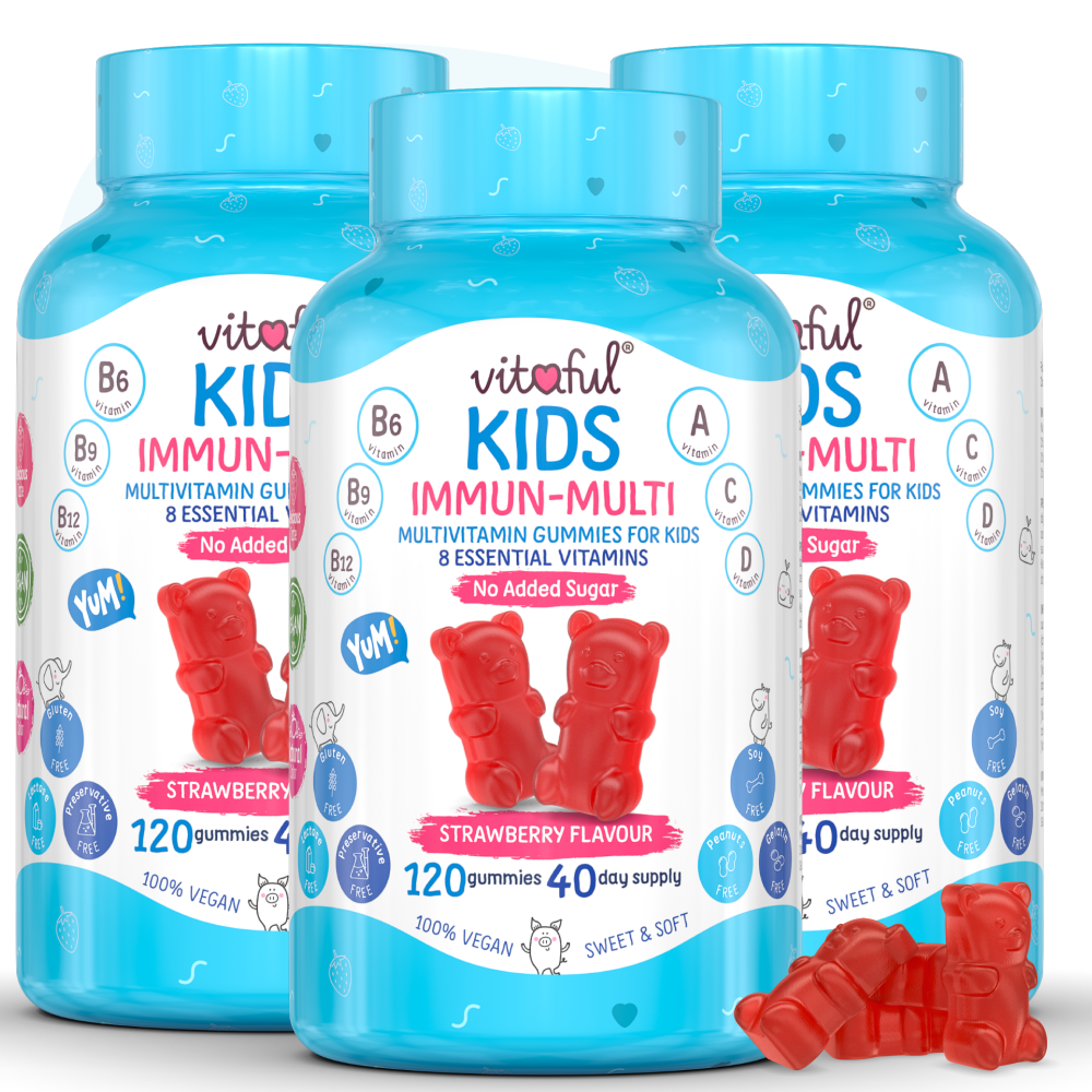 Vitaful Kids Immun-Multi Gumené vitamíny pre deti na posilnenie imunity