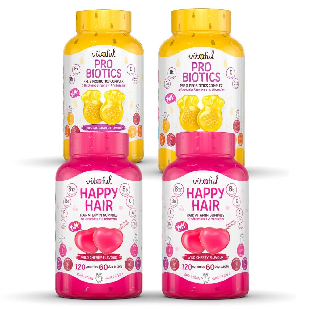 Akciový skúšobný balík Happy Hair & Probiotics